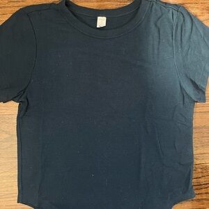 Navy blue top